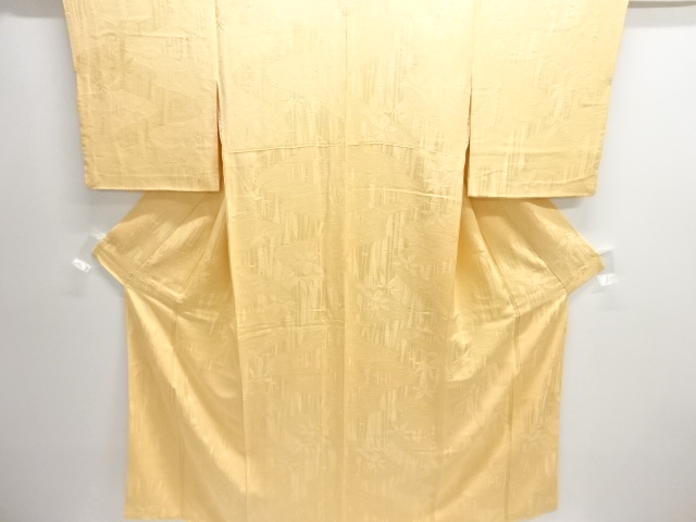 JAPANESE KIMONO / IROMUJI / WOVEN BAMBOO GRASS
